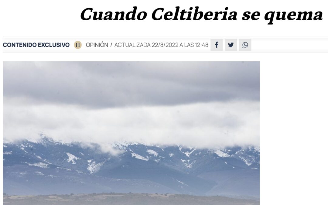 Cuando Celtiberia se quema