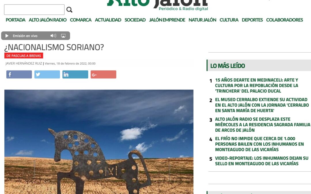 ¿NACIONALISMO SORIANO?